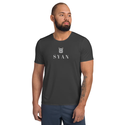 Syan Blue Eyes Athletic Fit T-Shirt Eclipse