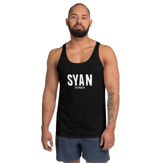 Syan Fitness Relaxed Fit Tank Top Black