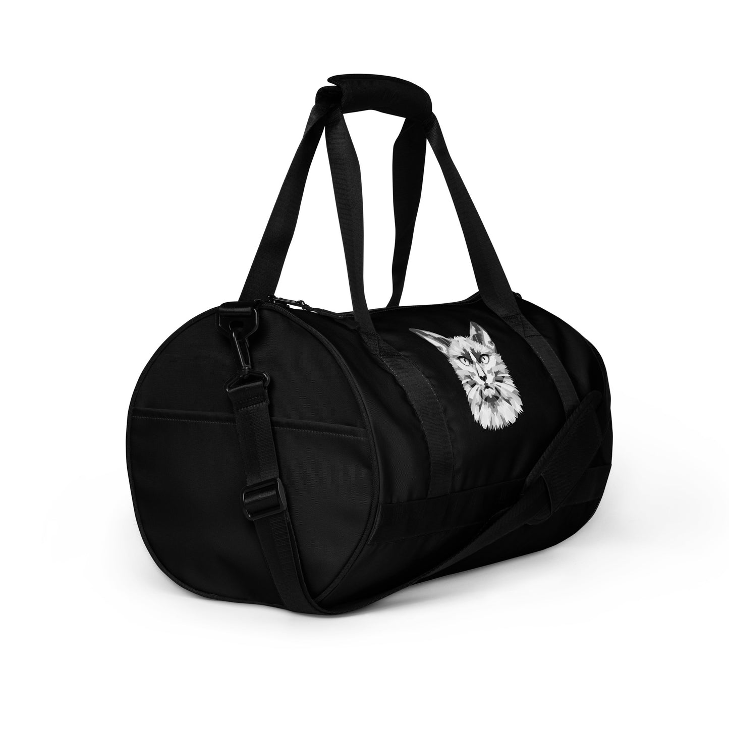 Syan"3 Never Give Up Gym Bag Black