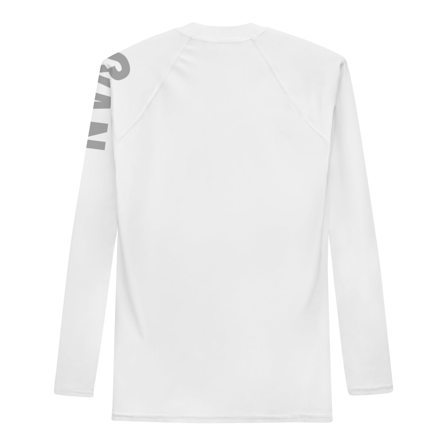 Slim Fitted Syan Long Sleeve Rash Guard White