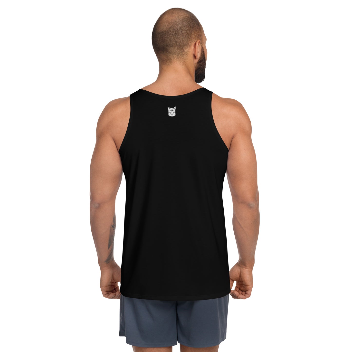 Syan Fitness Relaxed Fit Tank Top Black