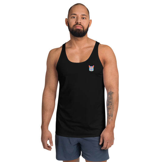 Relaxed Fit Tank Top Syan Black