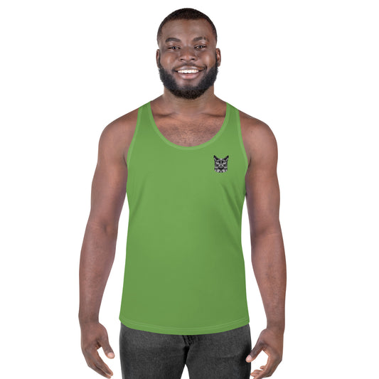 Beast Relaxed Fit Syan Tank Top Green