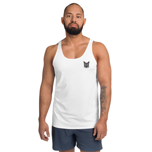 Relaxed Fit Syan Tank Top White