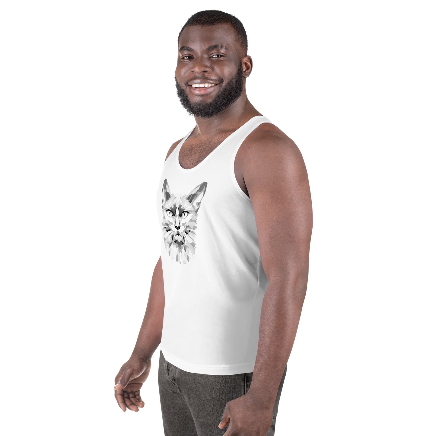 Syan Relaxed Fit Tank Top White