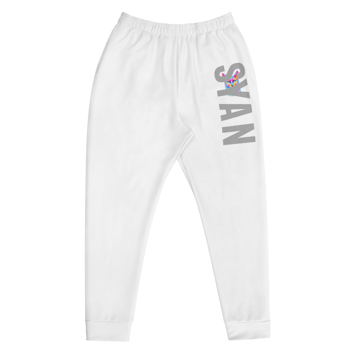 Workout Fit Joggers Syan White