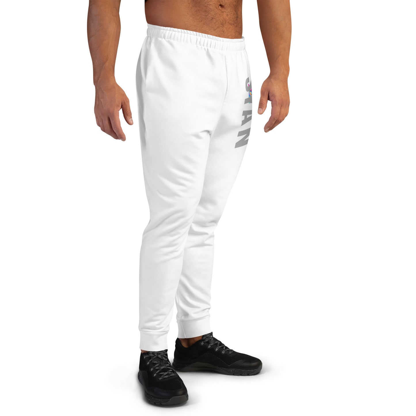 Workout Fit Joggers Syan White