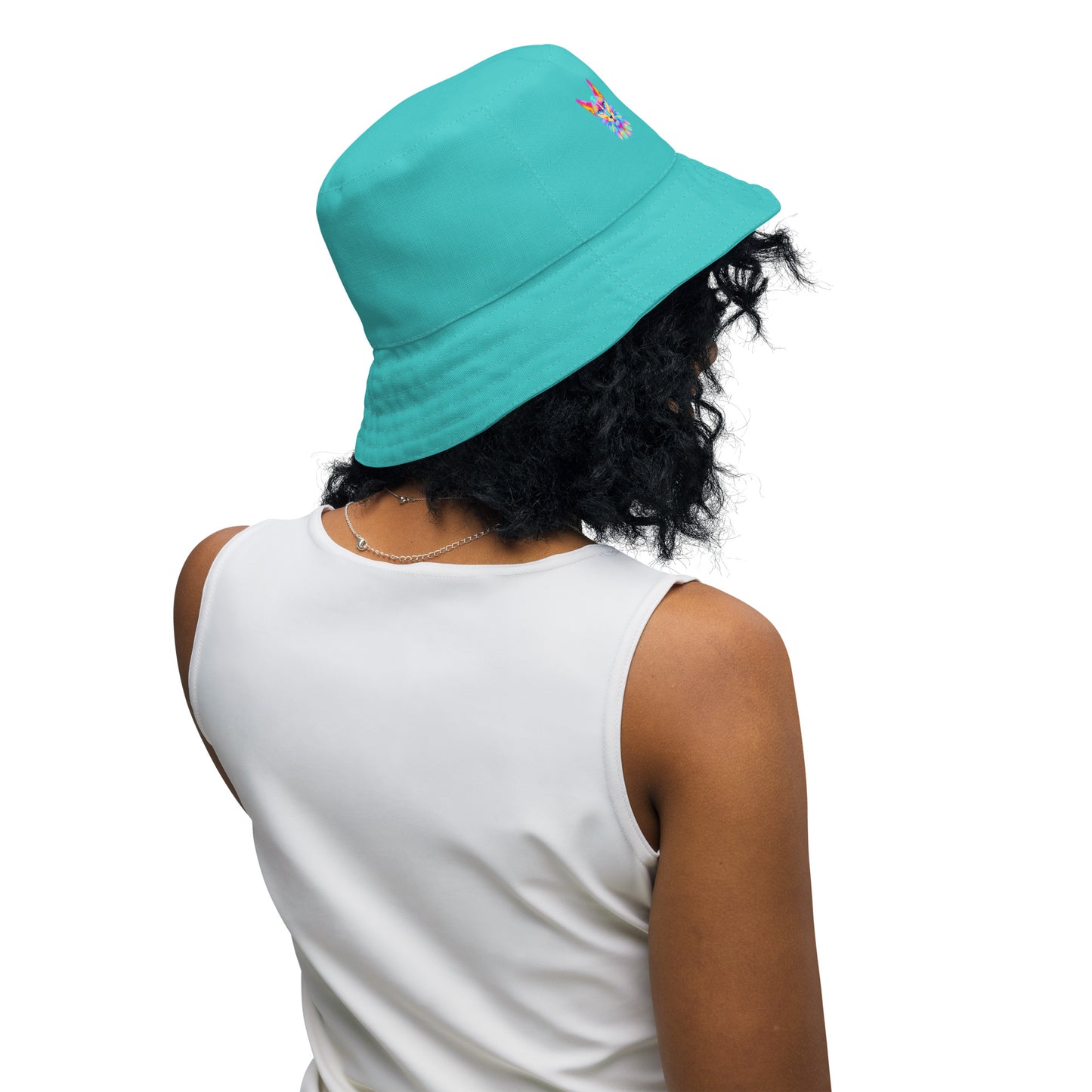 Syan Reversible Bucket Hat Dark Turquoise