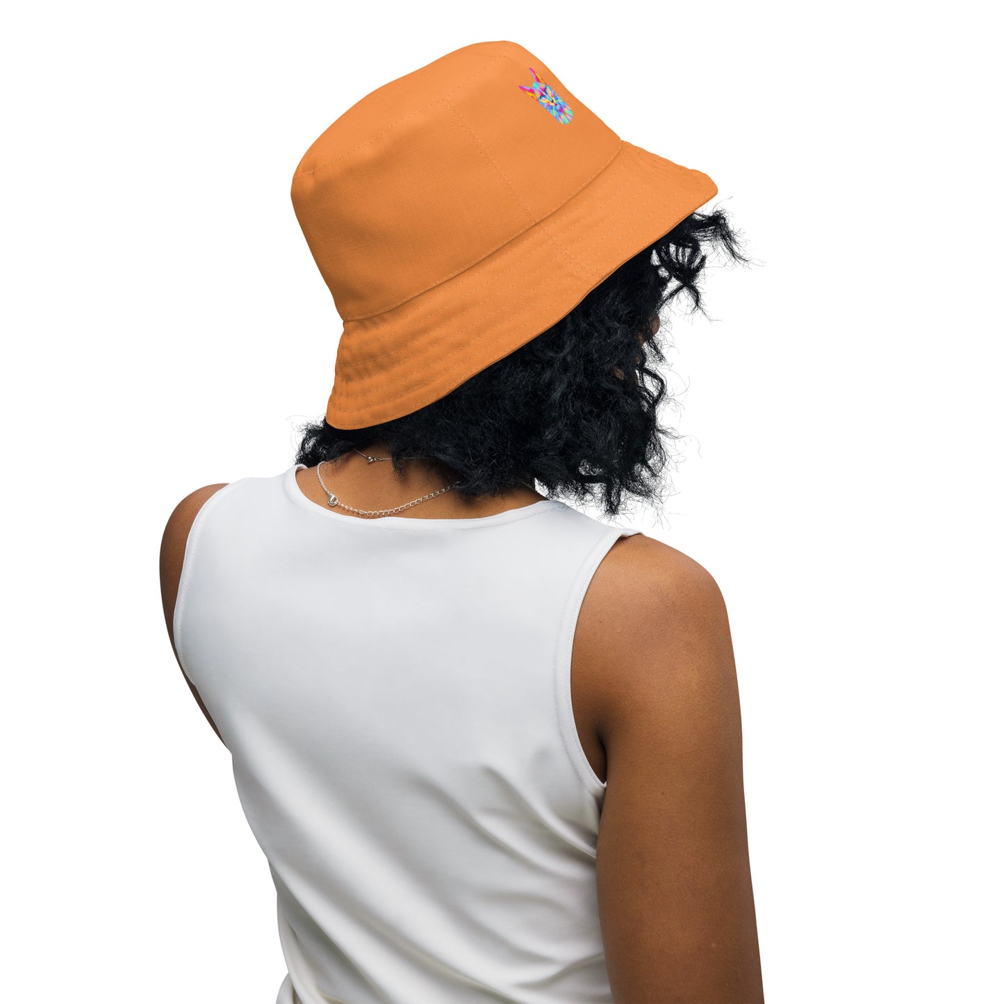 Syan Reversible Bucket Hat Sea Buckthorn