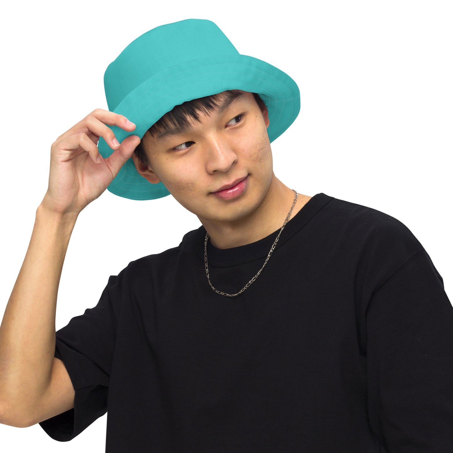 Syan Reversible Bucket Hat Dark Turquoise