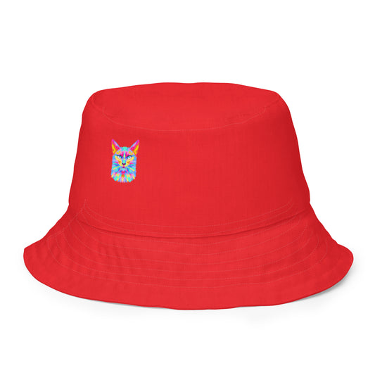 Syan Reversible Bucket Hat Alizarin