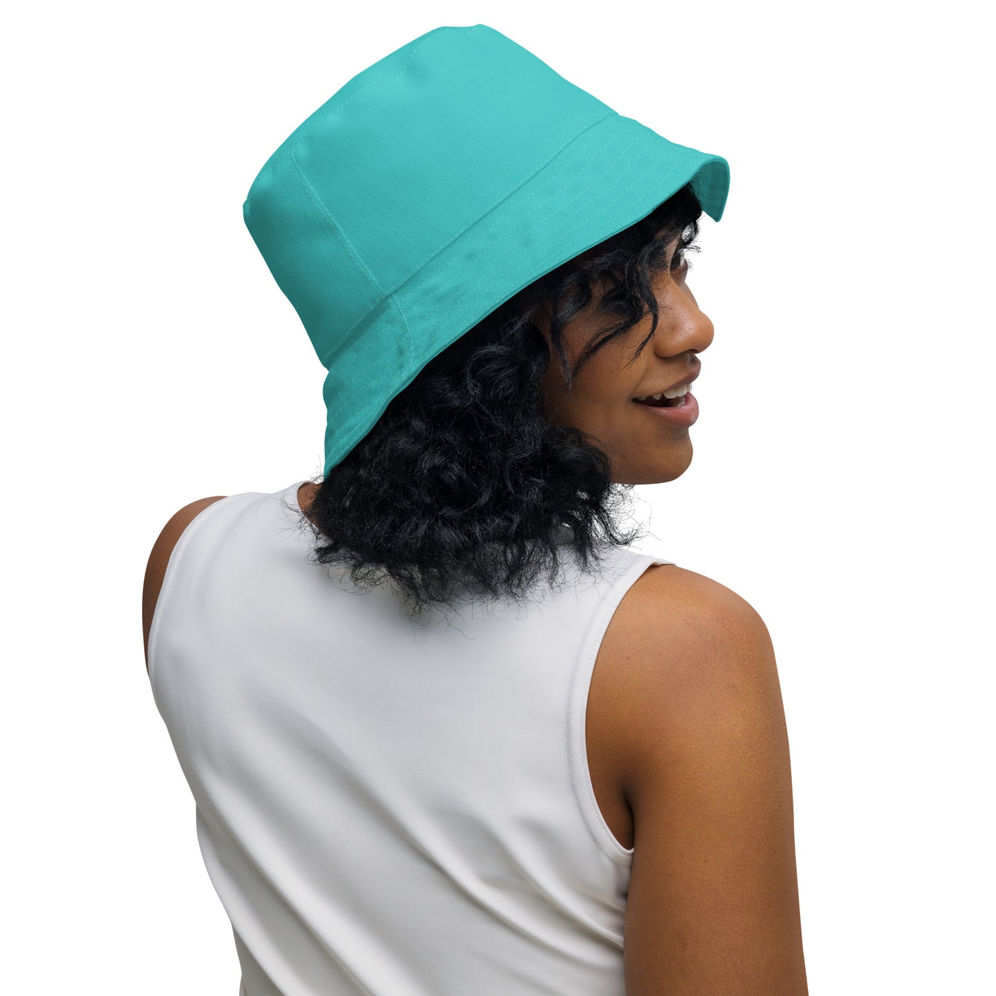 Syan Reversible Bucket Hat Dark Turquoise