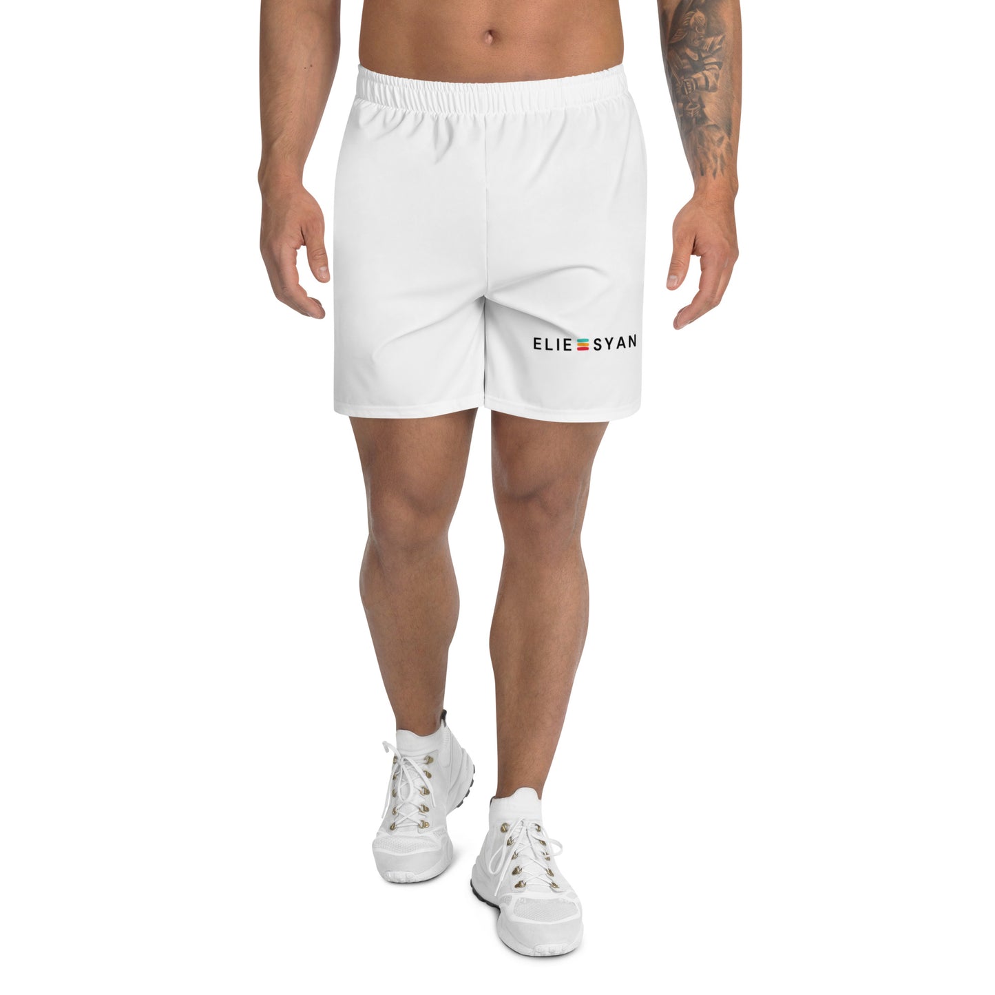 Athletic Fit ES 1" Shorts White