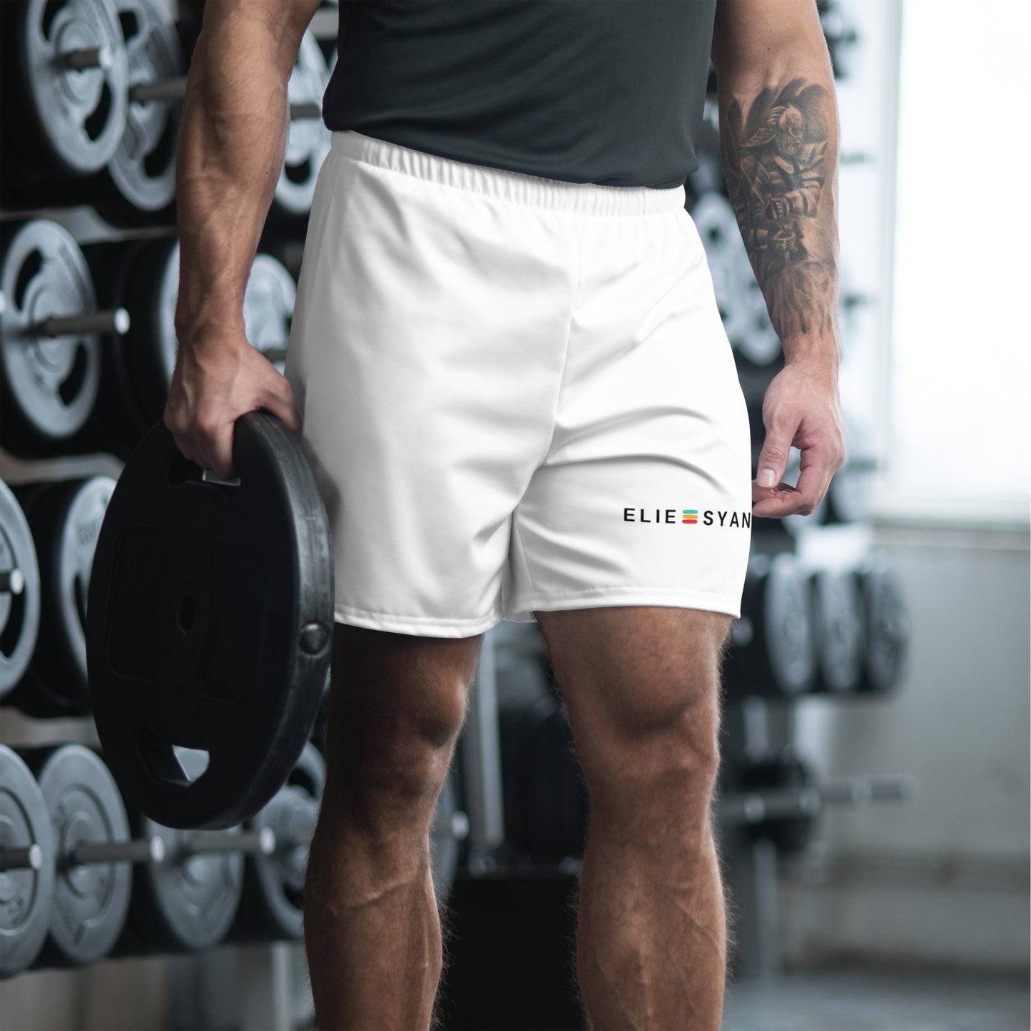 Athletic Fit ES 1" Shorts White