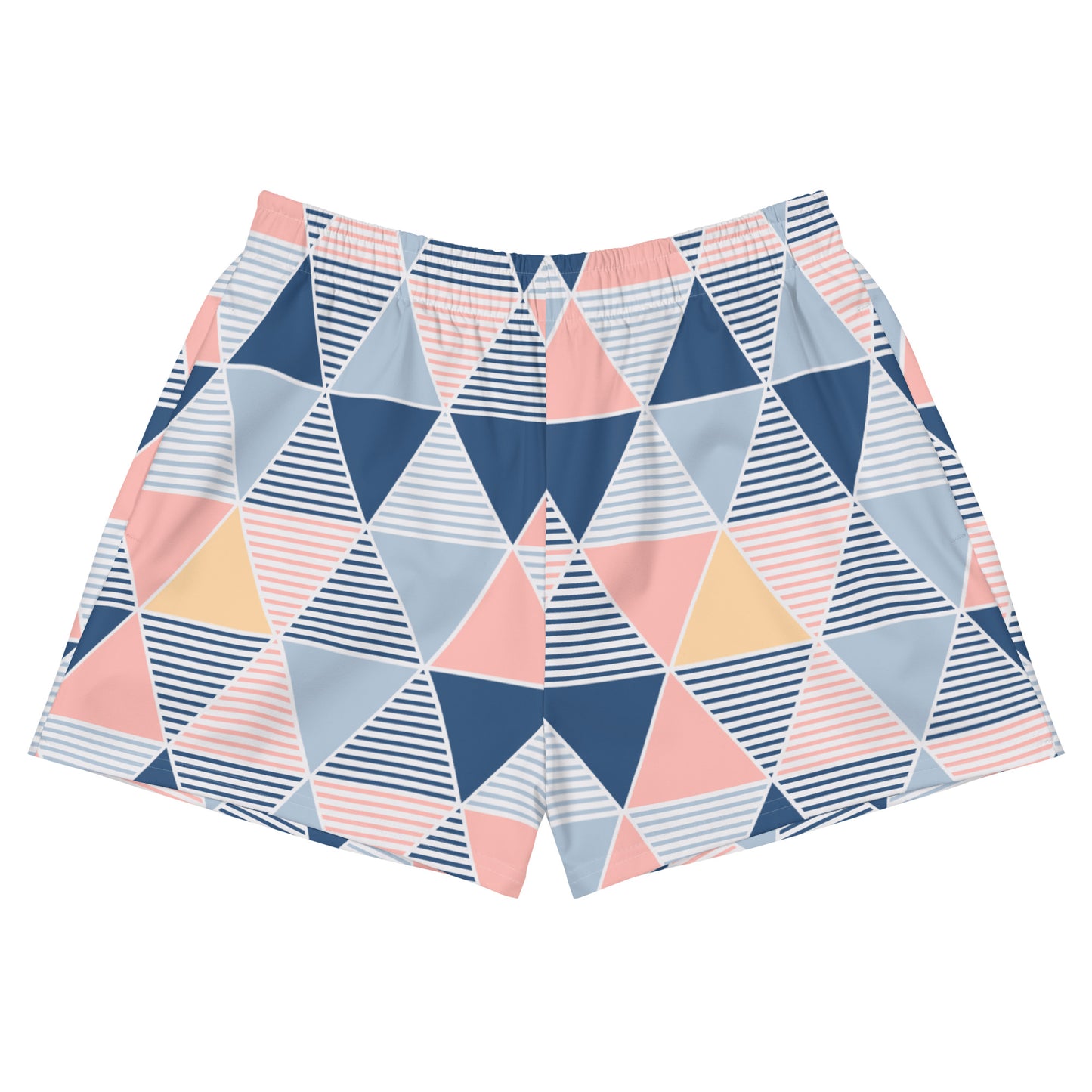 Colourful Geometry Comfy Athletic Shorts