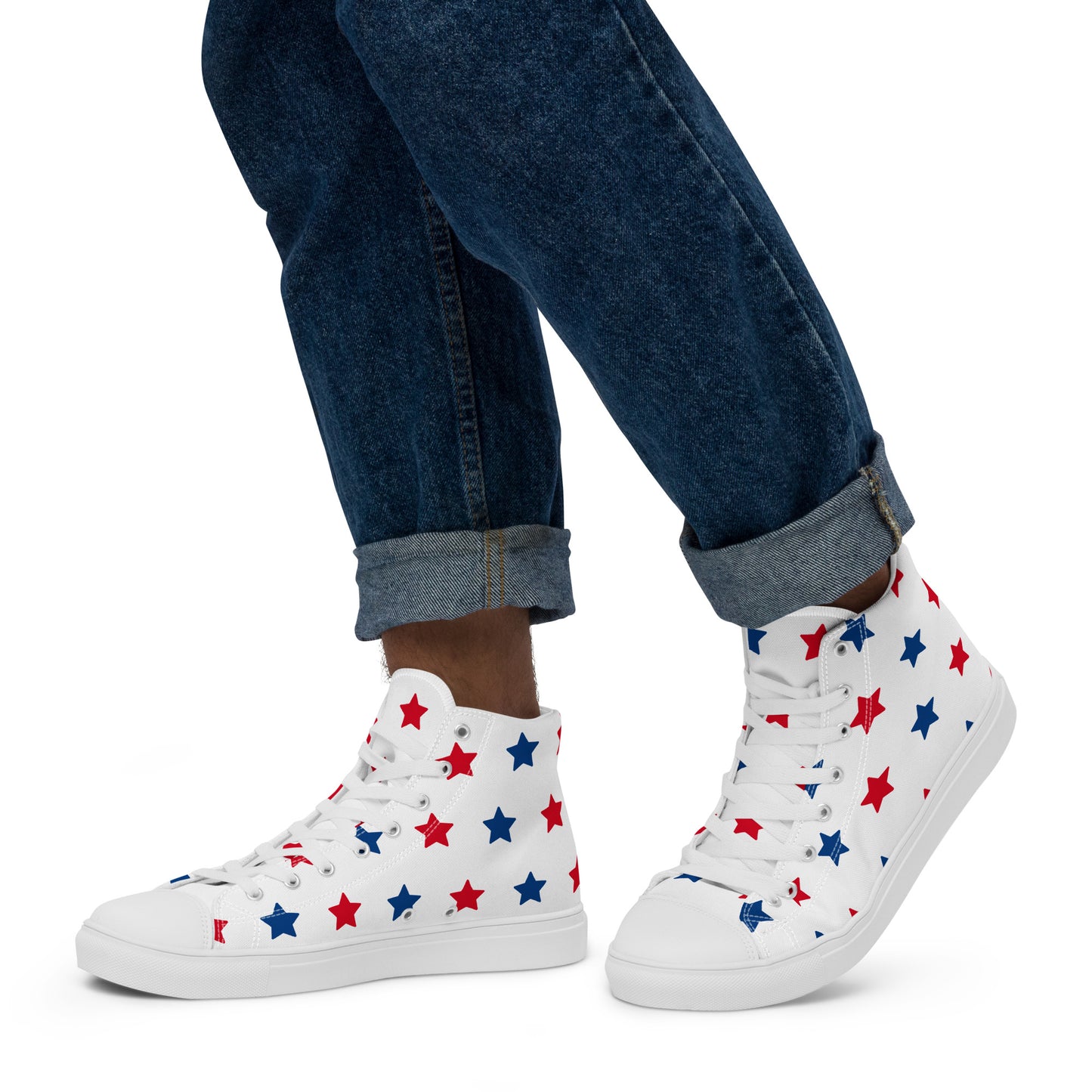 Men’s High Top Shoes Stars