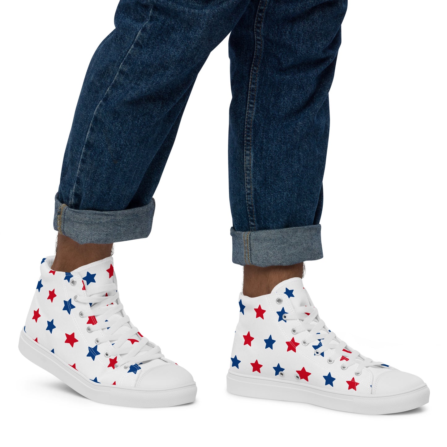 Men’s High Top Shoes Stars