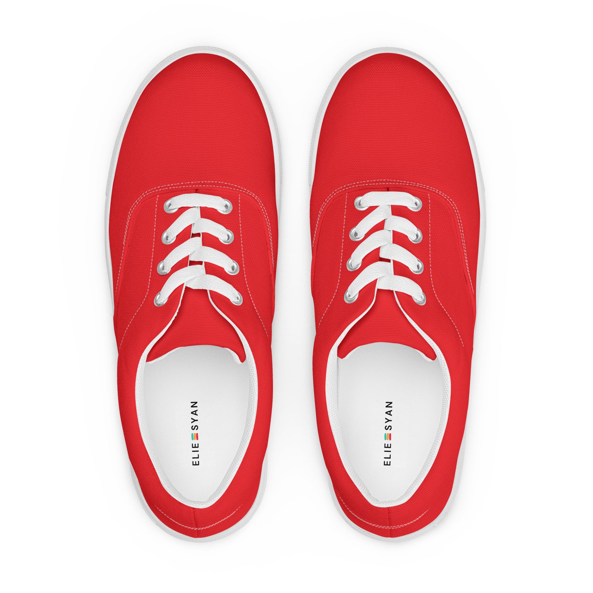 Lace Up Shoes Alizarin Red