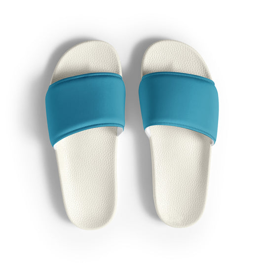 Men’s Slides Sexy Blue White