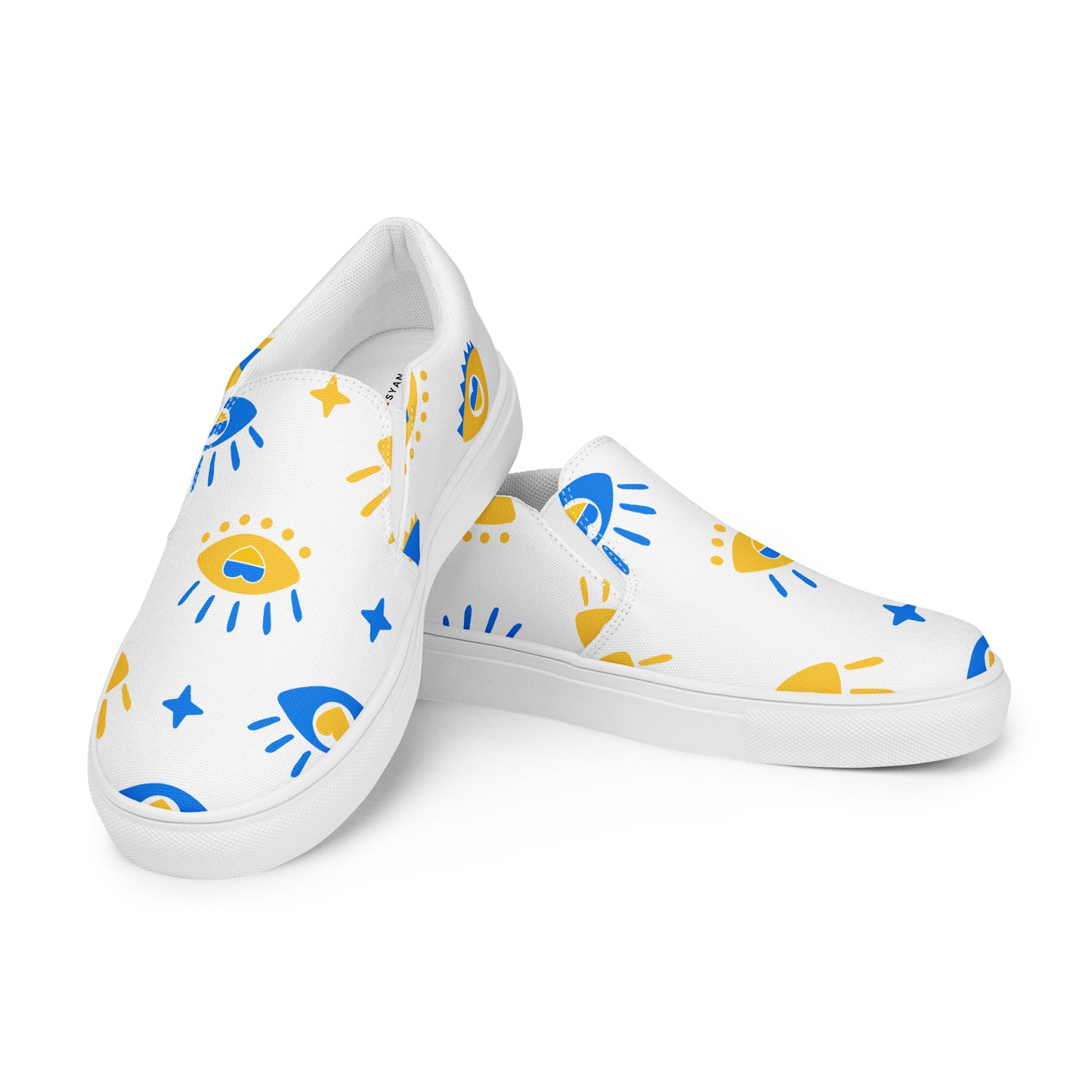 Men’s Slip-On Shoes Radiance Love Eyes