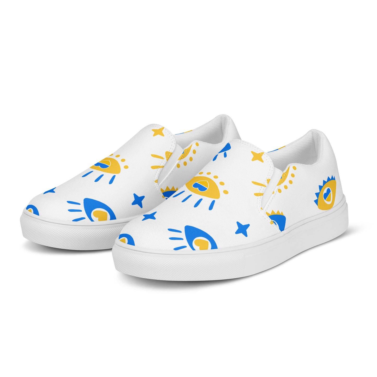 Men’s Slip-On Shoes Radiance Love Eyes