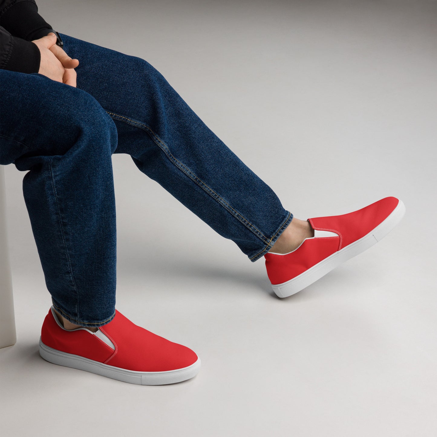 Slip On Shoes Alizarin Red