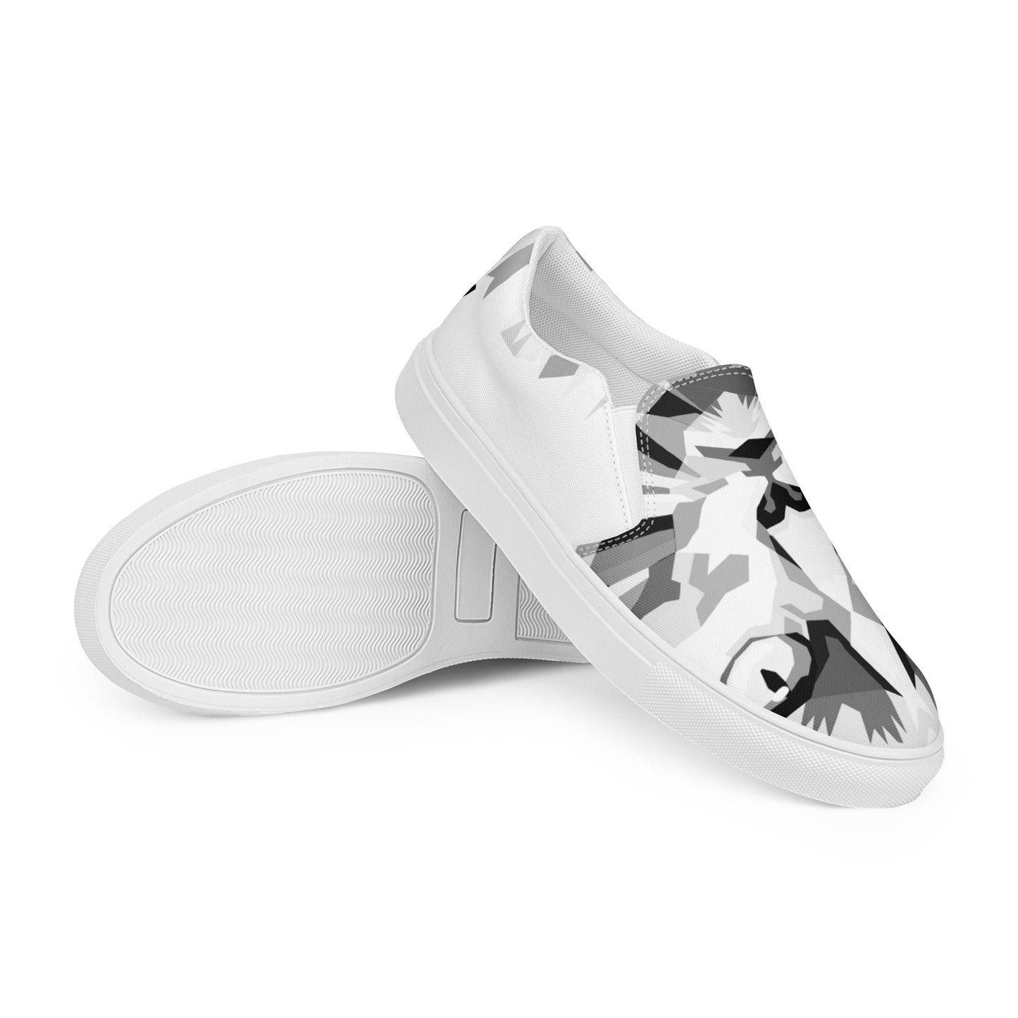 Syan Wild Men’s Slip-On Shoes White