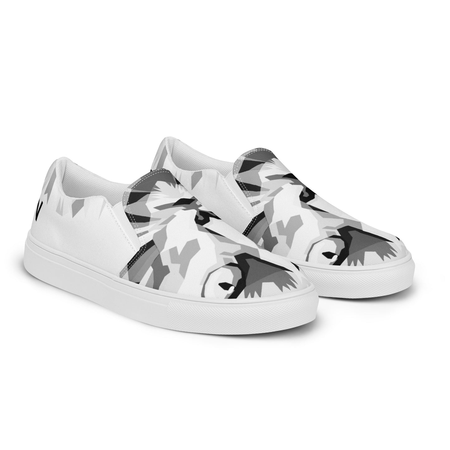 Syan Wild Men’s Slip-On Shoes White