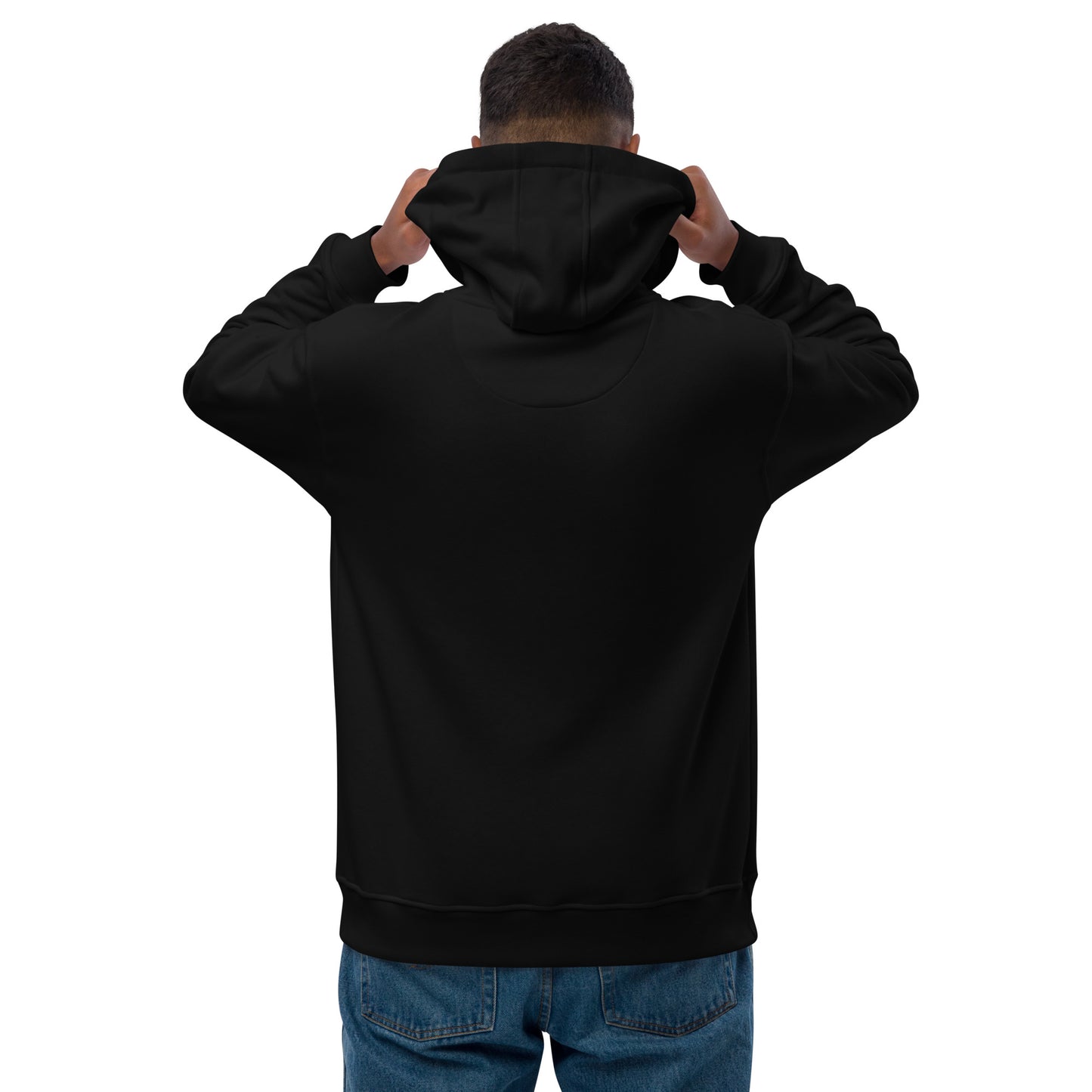 Premium Organic Cotton Hoodie Black