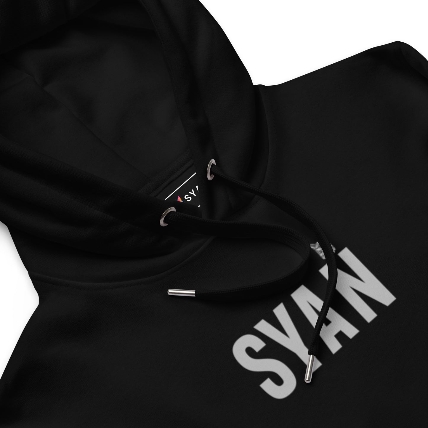 Premium Organic Cotton Hoodie Black