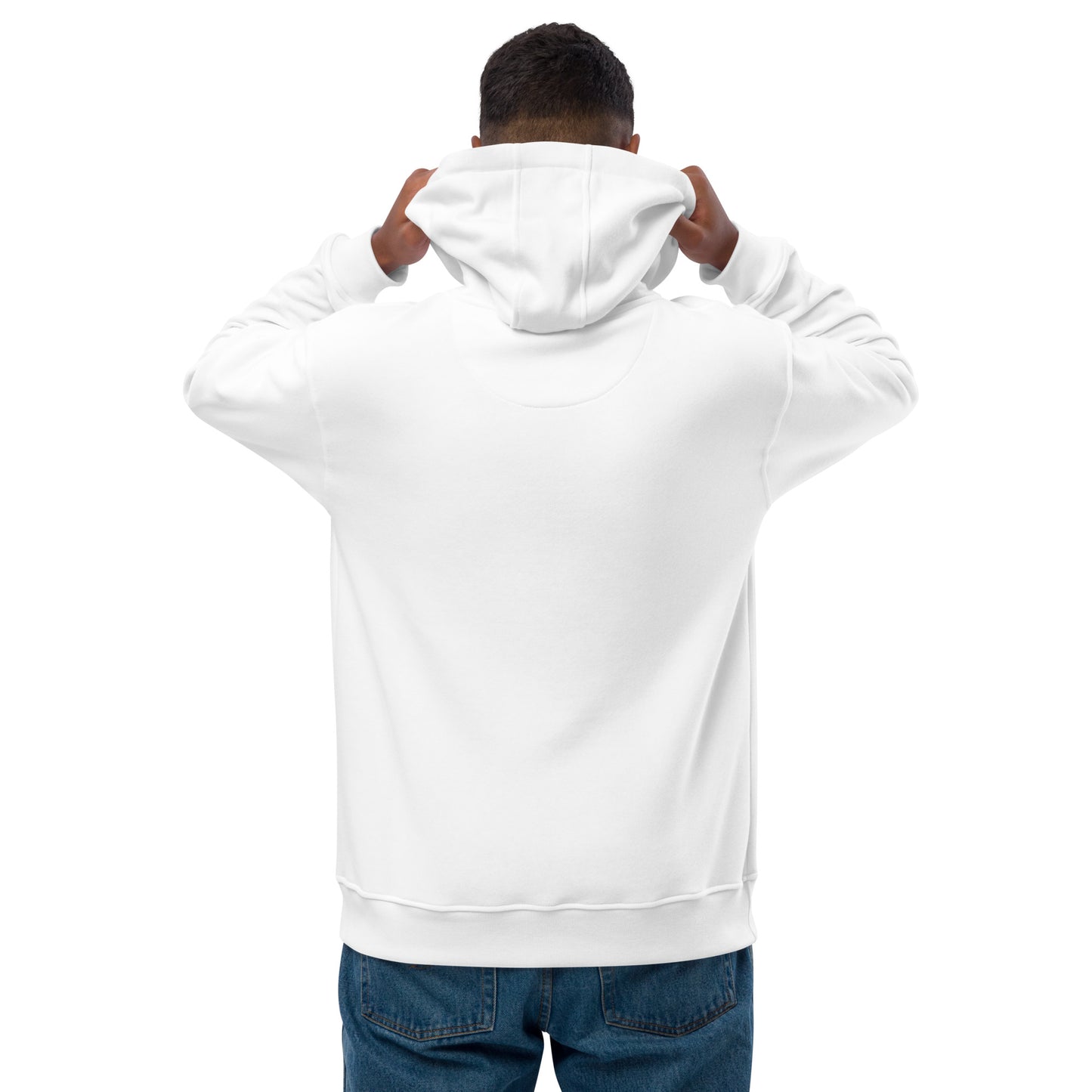 Premium Organic Cotton Hoodie White