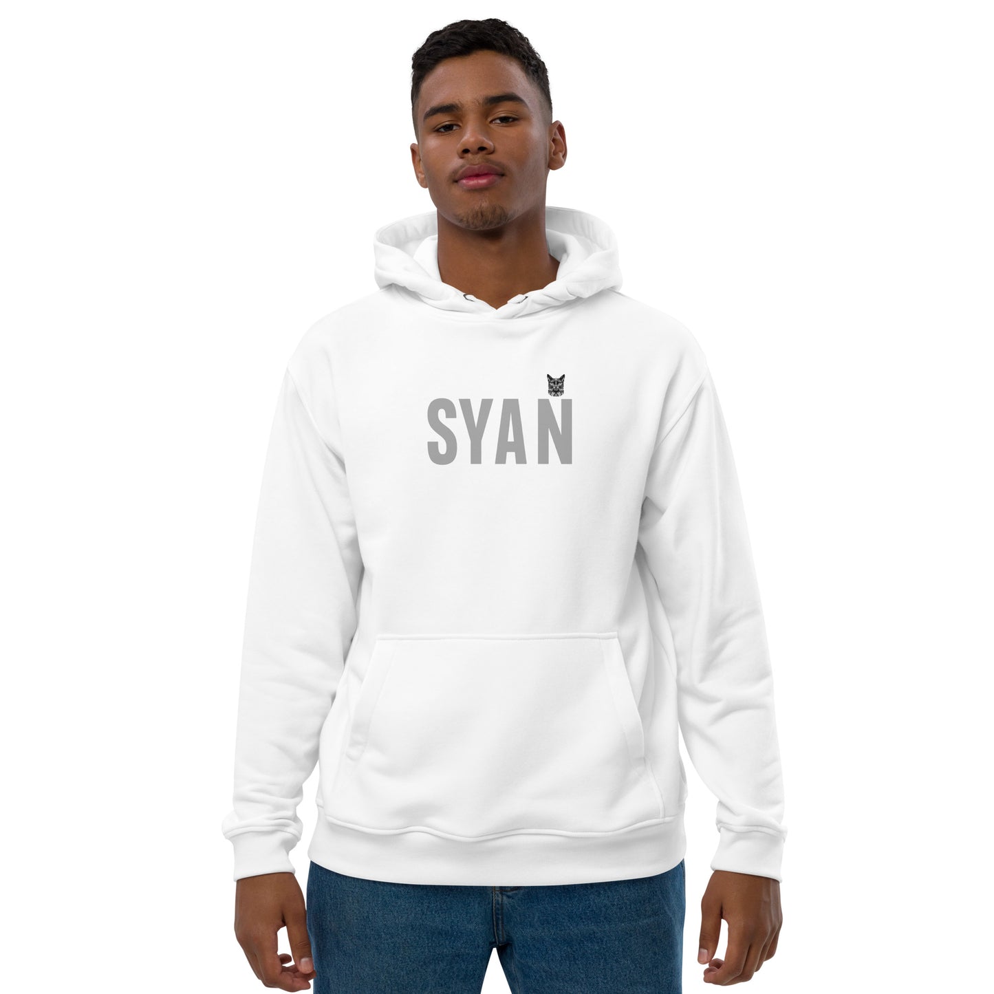 Premium Organic Cotton Hoodie White