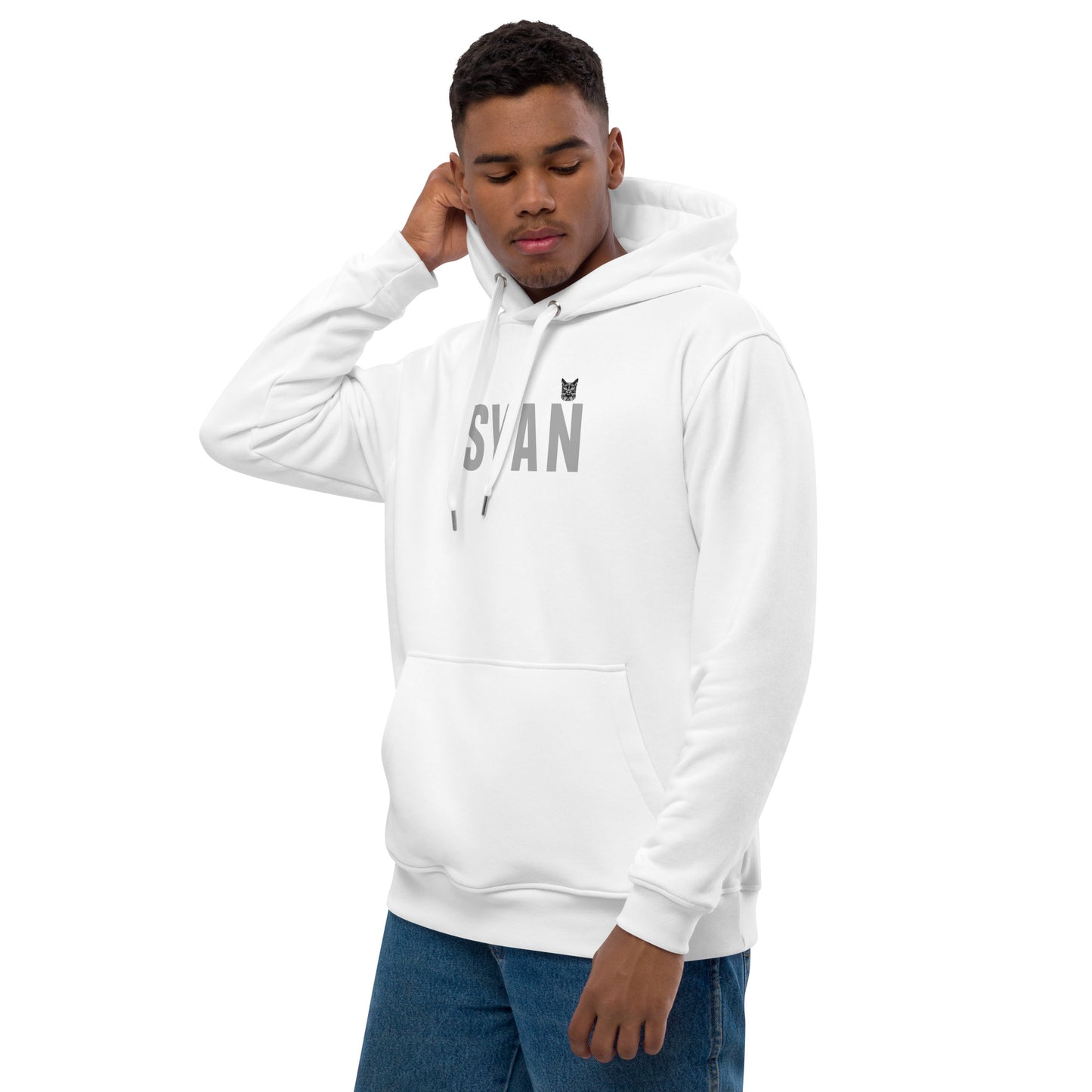 Premium Organic Cotton Hoodie White