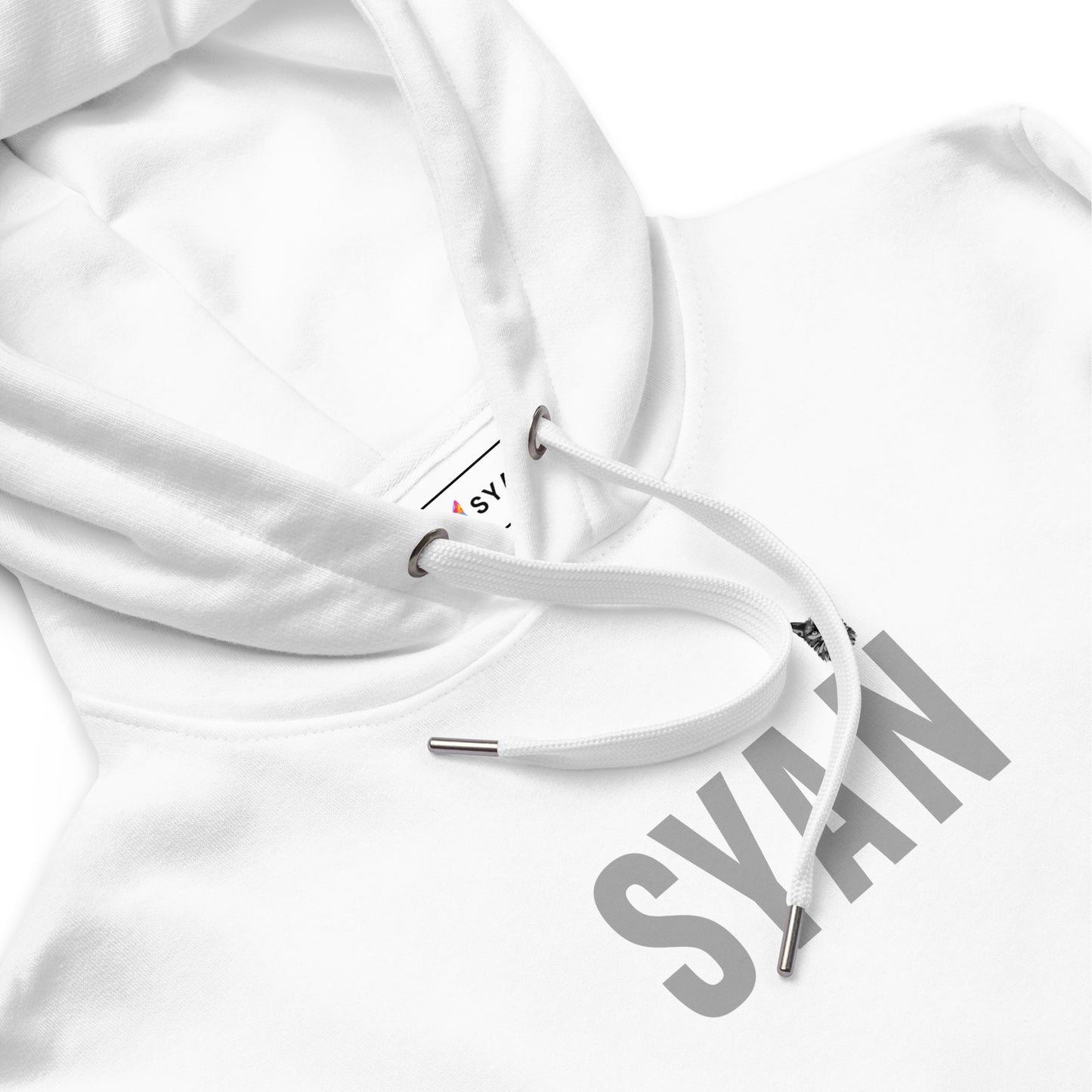 Premium Organic Cotton Hoodie White