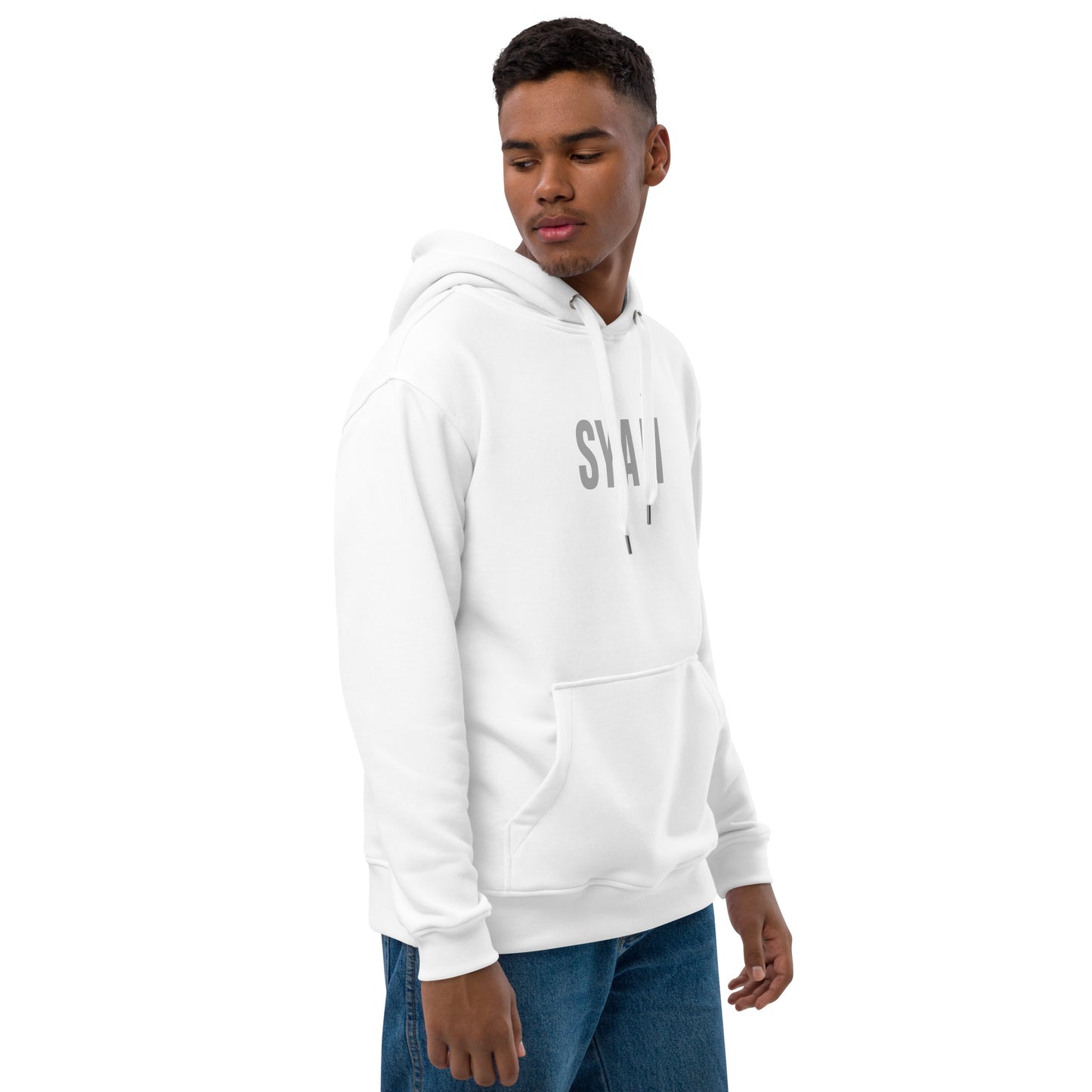 Premium Organic Cotton Hoodie White