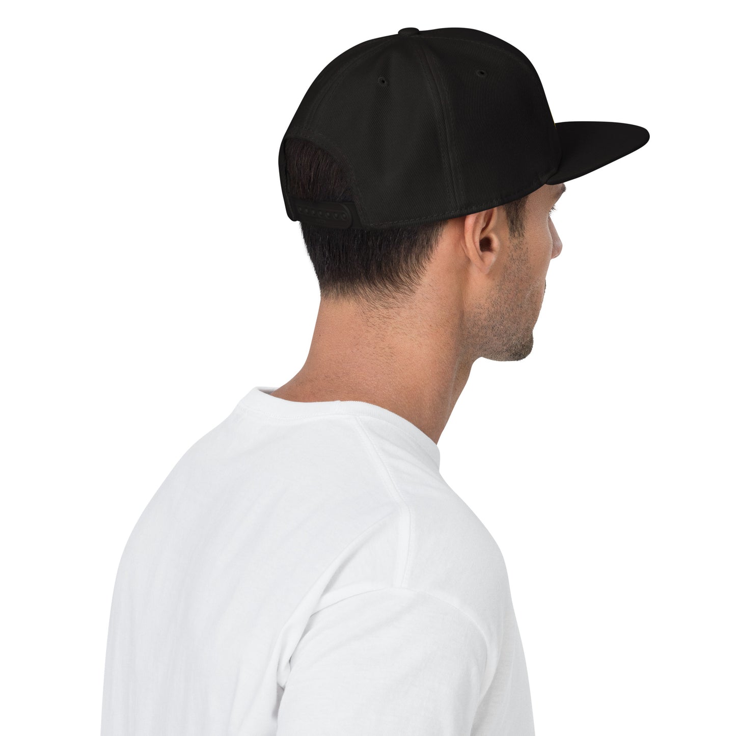 Syan Flat Snapback Hat 3D Embroidery