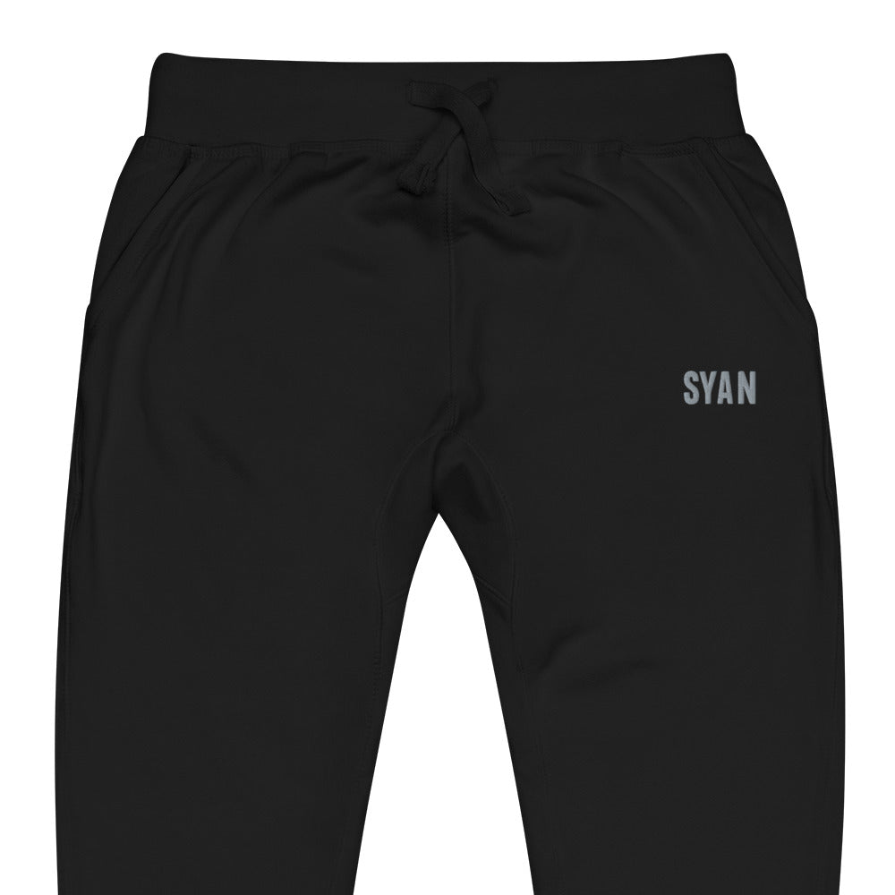 Syan Fleece Sweatpants Cotton Face