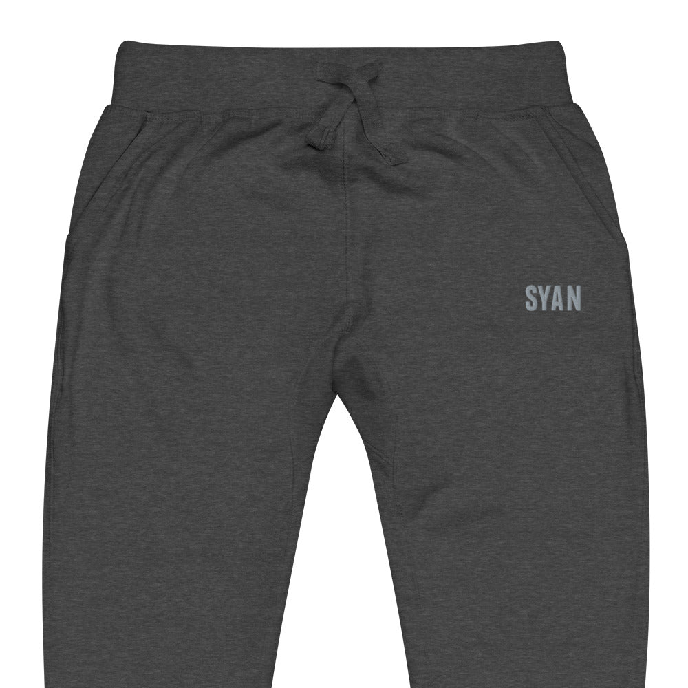 Syan Fleece Sweatpants Cotton Face