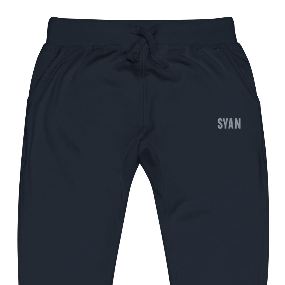 Syan Fleece Sweatpants Cotton Face