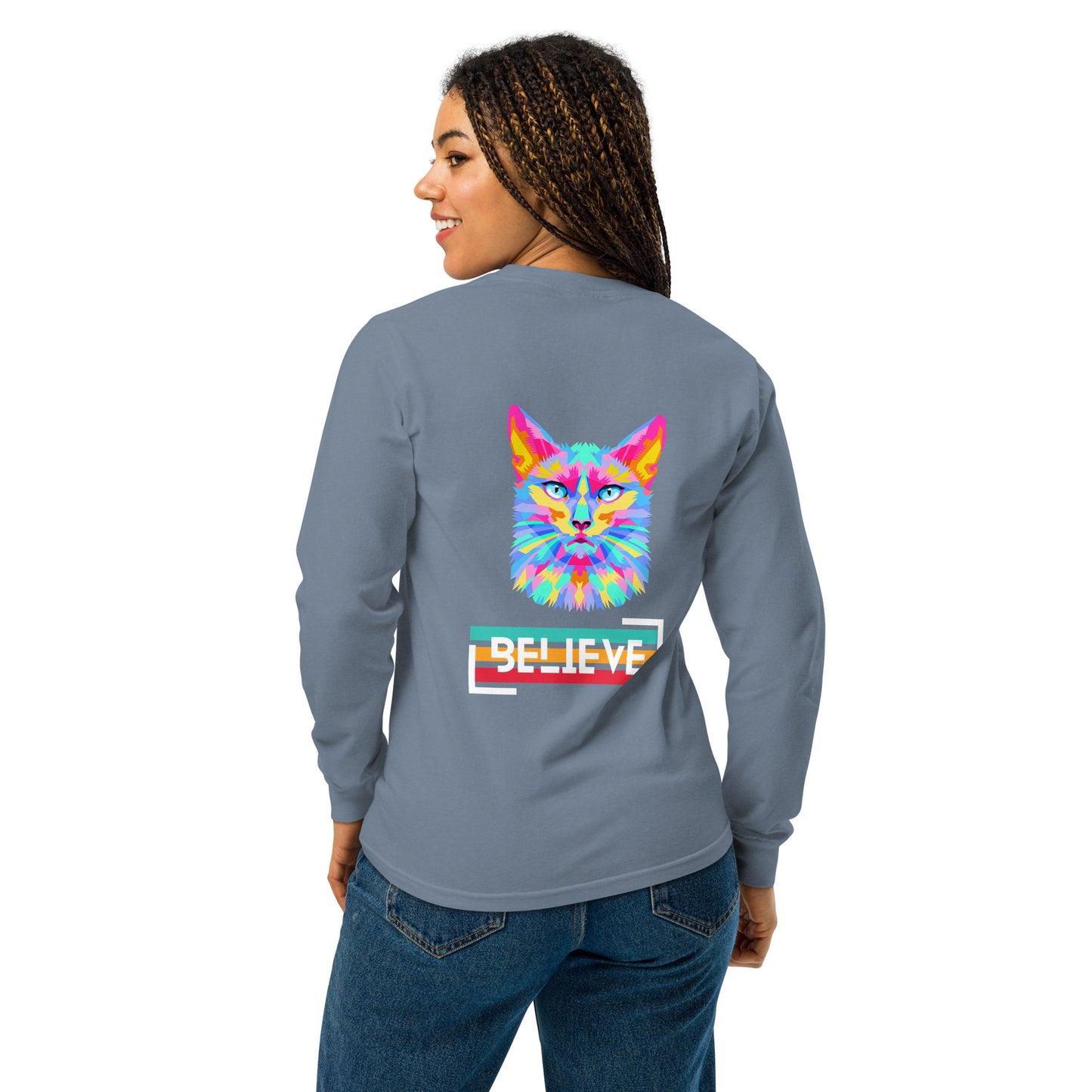 Long-sleeve Heavyweight T-Shirt Believe W