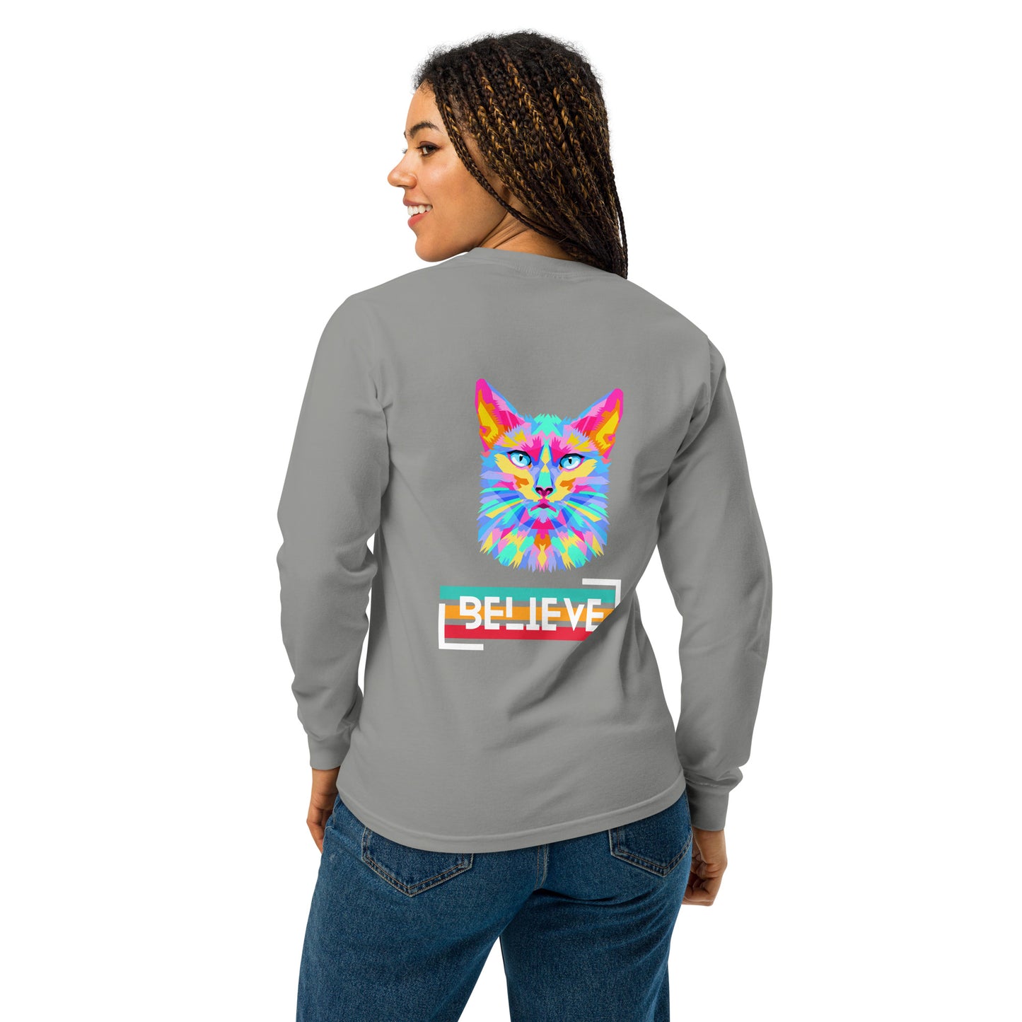 Long-sleeve Heavyweight T-Shirt Believe W