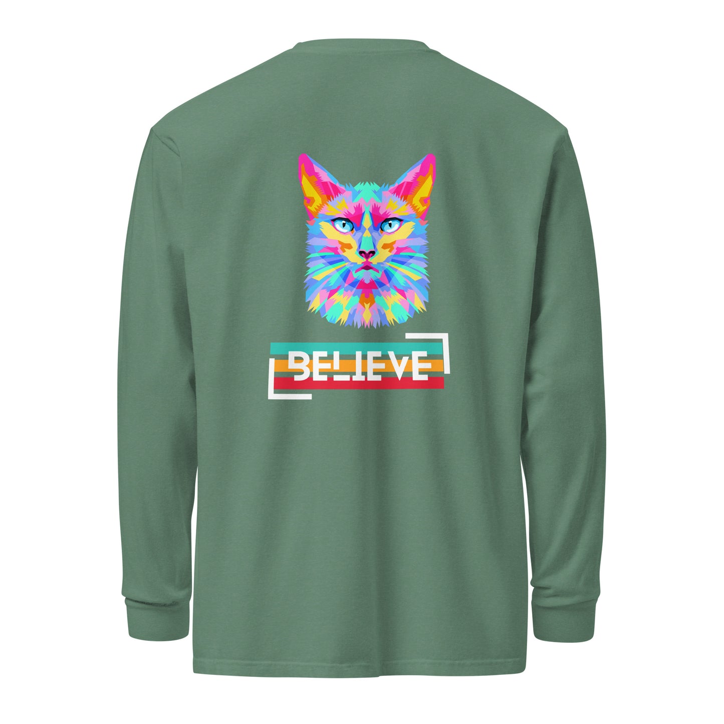 Long-sleeve Heavyweight T-Shirt Believe W