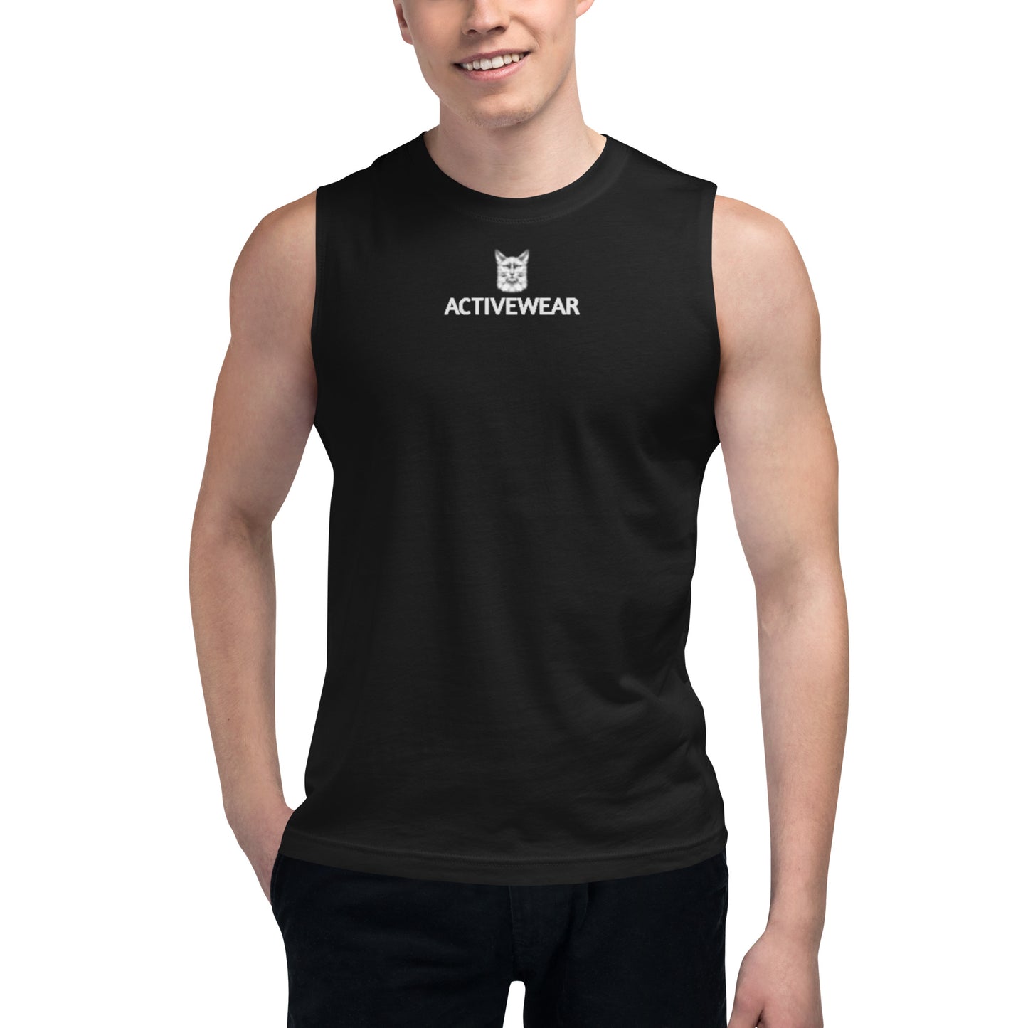 Fitted Active Syan Tank Top