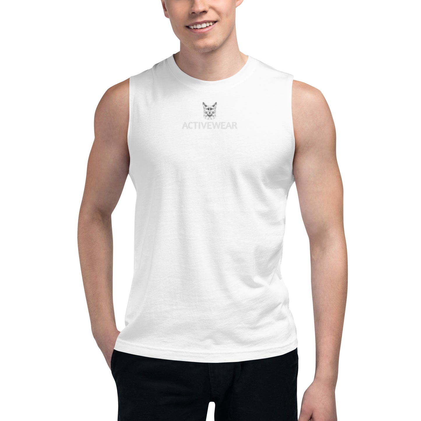 Fitted Active Syan Tank Top