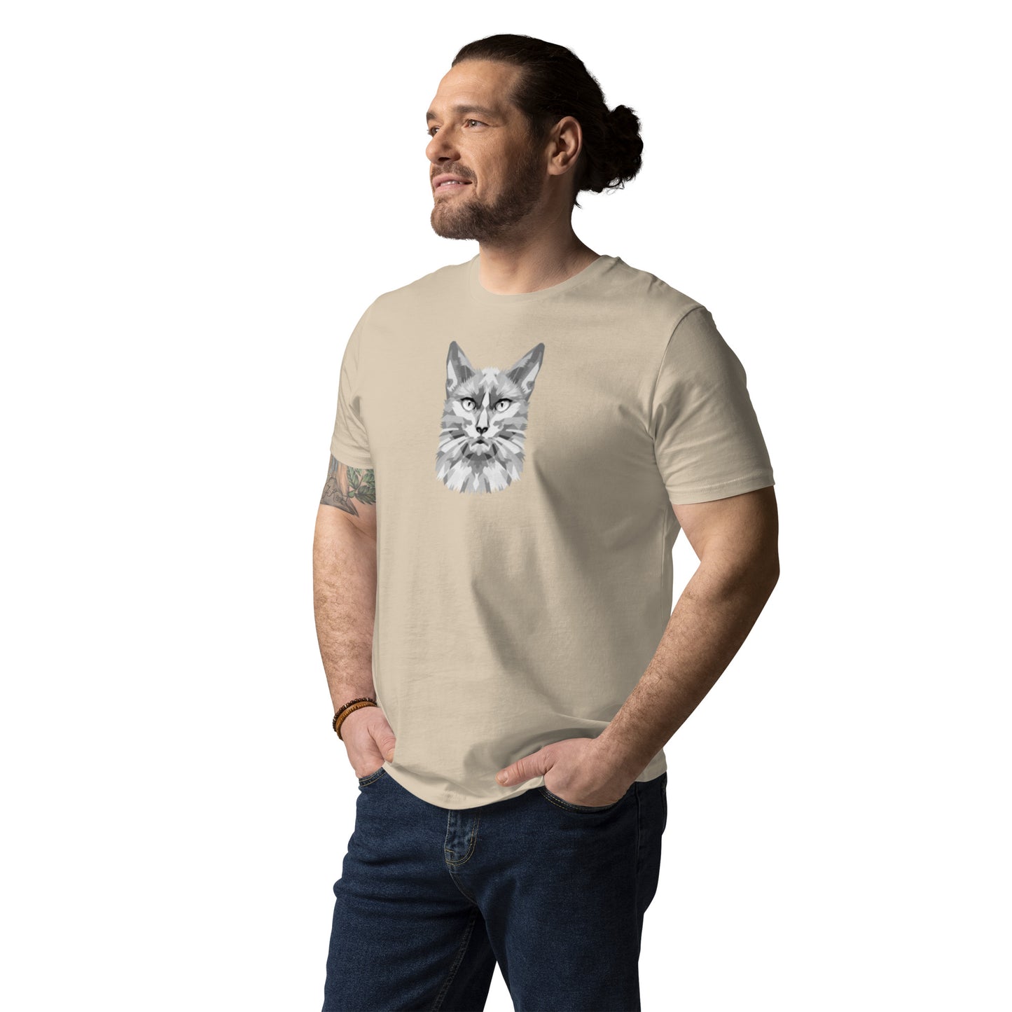 Organic Cotton Relaxed Fit Syan T-Shirt