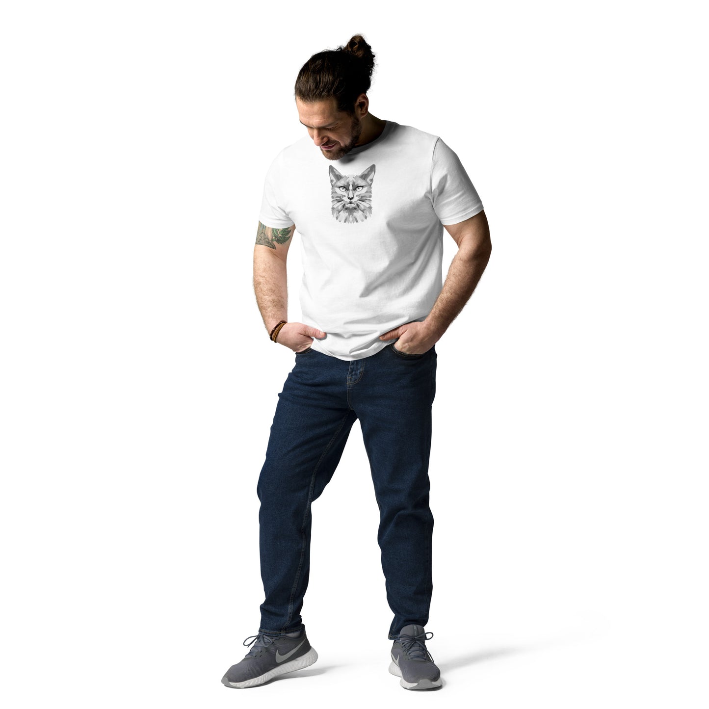 Organic Cotton Relaxed Fit Syan T-Shirt