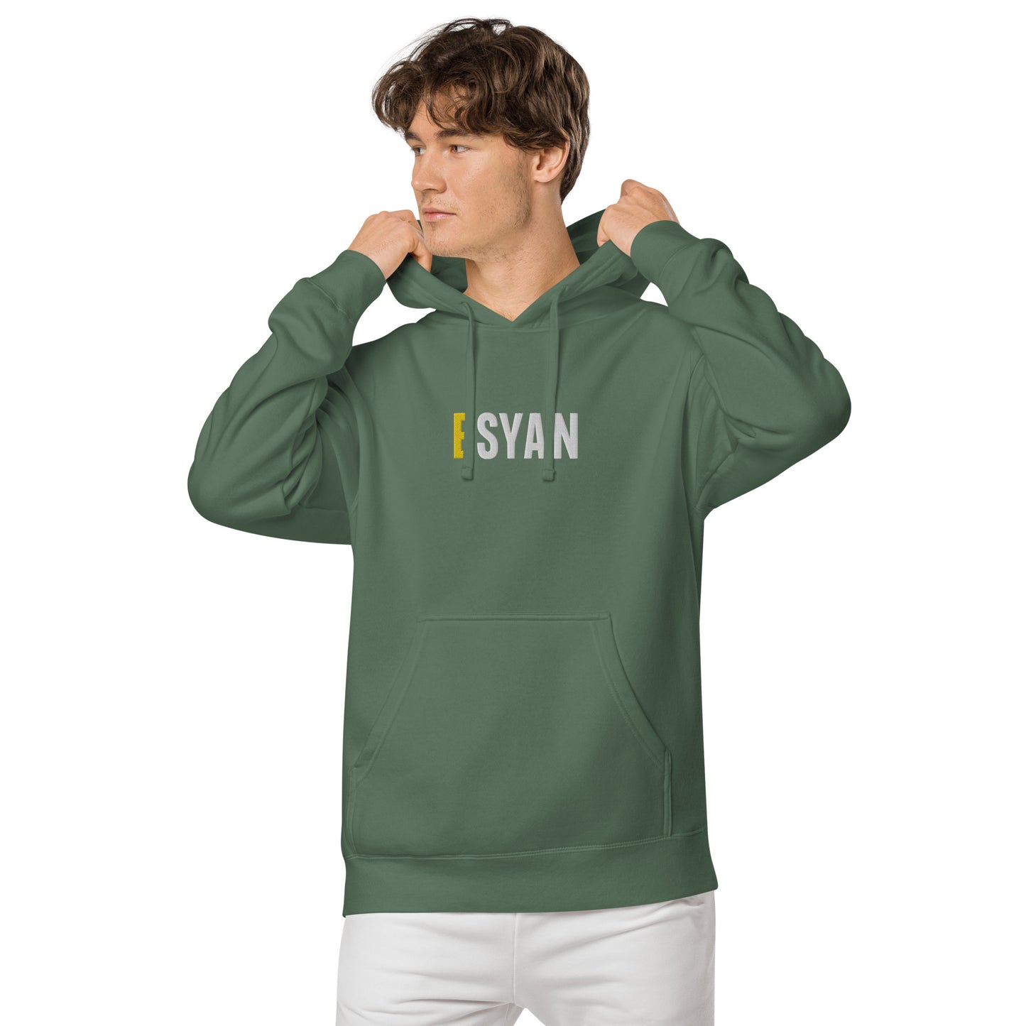 Colourful Vintage Syan Hoodie Flat Embroidery