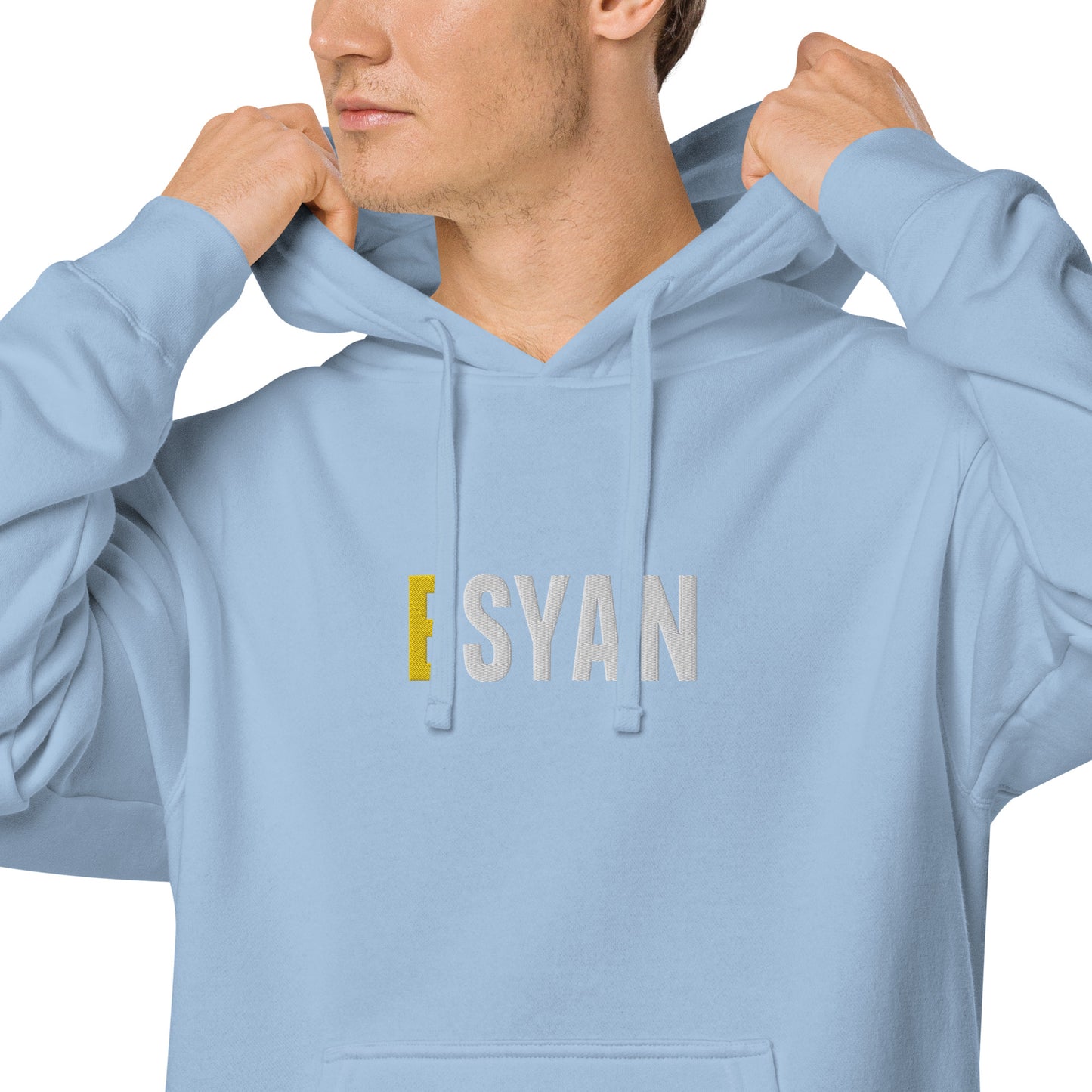 Colourful Vintage Syan Hoodie Flat Embroidery