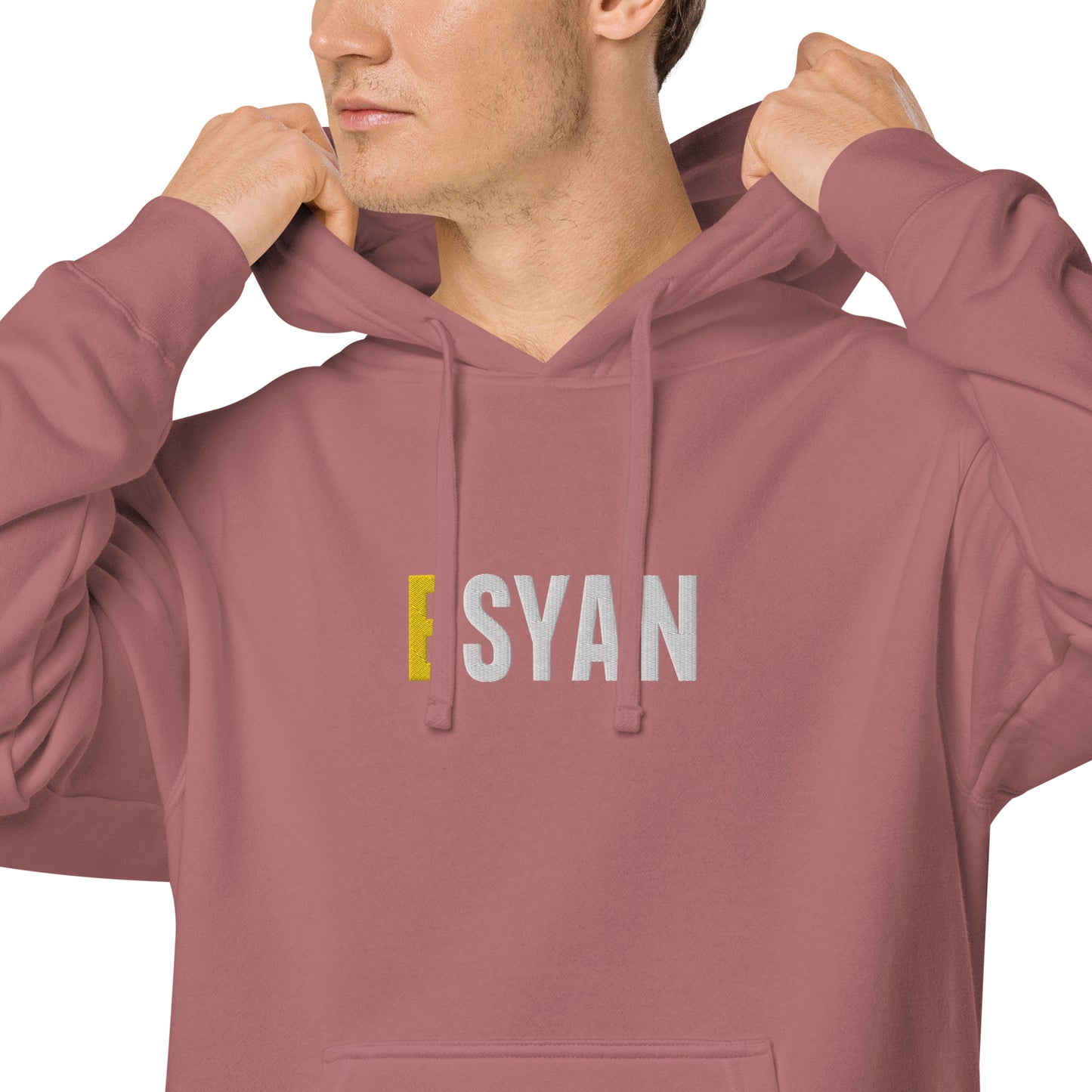 Colourful Vintage Syan Hoodie Flat Embroidery