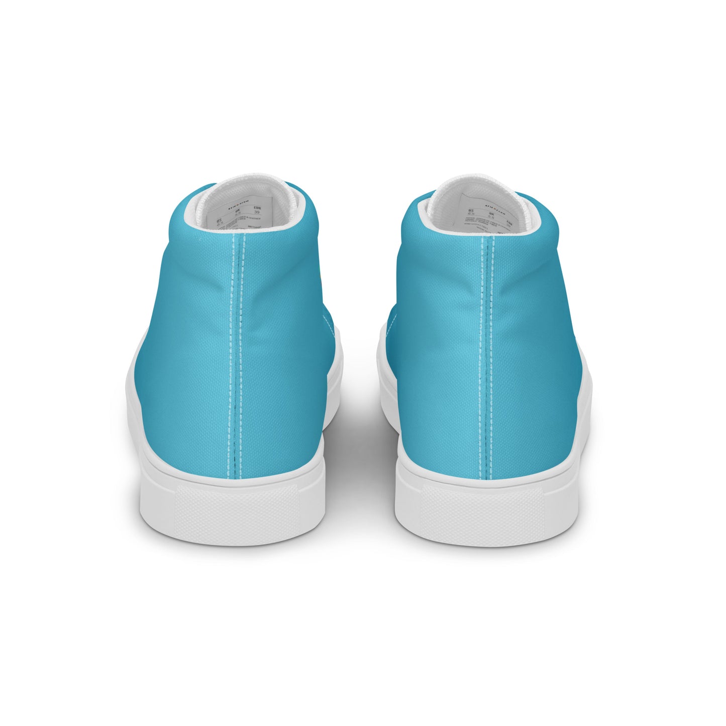 Women’s High Top Shoes Sexy Blue White